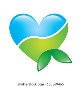 heart design over white background vector illustration 