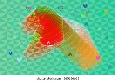 heart design template