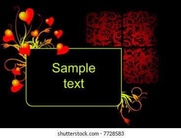 heart design valentine vector