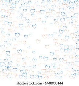 Heart design which consists of isolated elements. Modern style with beautiful elements in heart design. Can be used as print, wallpaper, cards, valentine cards, banner, background and etc.