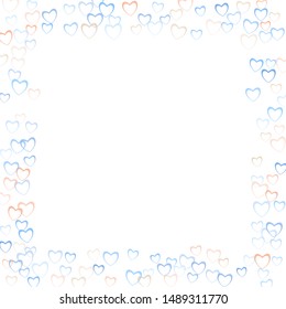 Heart design which consists of isolated elements. Modern style with beautiful elements in heart design. Can be used as print, wallpaper, cards, valentine cards, banner, background and etc.
