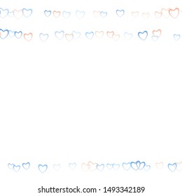 Heart design which consists of isolated elements. Modern style with beautiful elements in heart design. Can be used as print, wallpaper, cards, valentine cards, banner, background and etc.