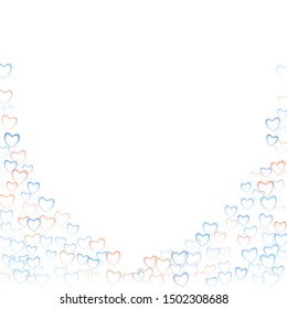 Heart design which consists of isolated elements. Modern style with beautiful elements in heart design. Can be used as print, wallpaper, cards, valentine cards, banner, background and etc.