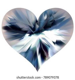 Heart. Diamond. Crystal.