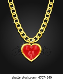 heart diamond jewel