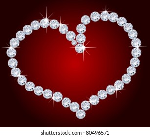 Heart of diamonds