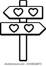 pin de asignación de dirección de corazón