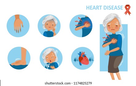 cartoon on net: Cartoon Heart Disease Drawing