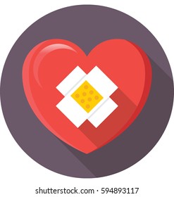 Heart Disease Vector Icon