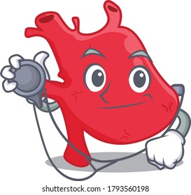 Heart Doctor Cartoon Character Tools Stock Vector (Royalty Free ...