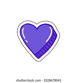 heart doodle icon