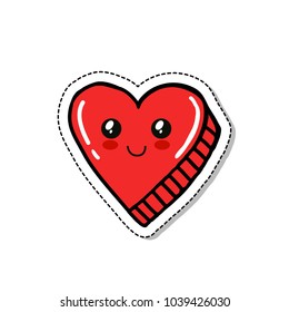 heart doodle icon