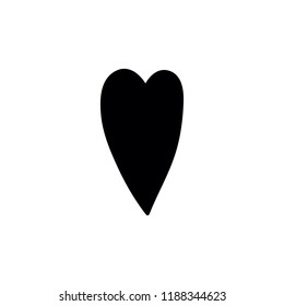 heart doodle icon
