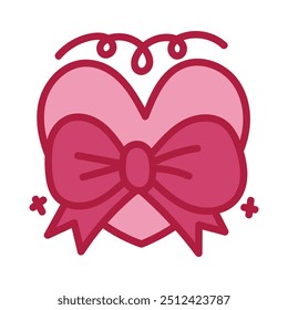 Heart Doodle Illustration - 07