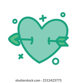 Heart Doodle Illustration - 12