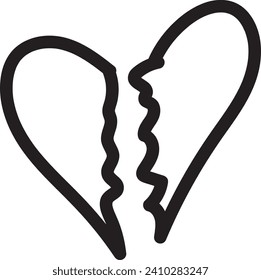 heart doodle, love symbol, background, illustration, valentine, valentines, drawing, scribble, outline