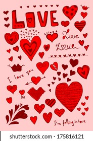 Heart Doodles