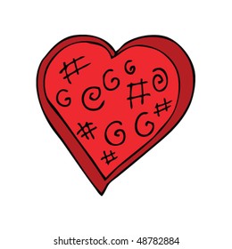 heart drawing
