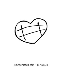 heart drawing