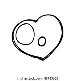 heart drawing