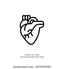 Heart ECG Outlined with Pulse