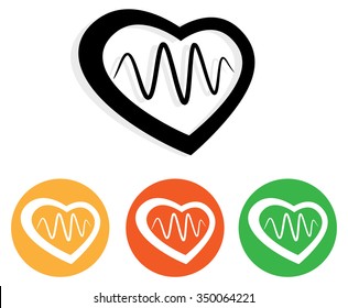 Heart ECG Symbol