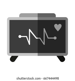 heart electrocardiogram icon image 