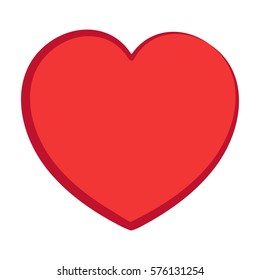 Heart, element for design, template. Vector