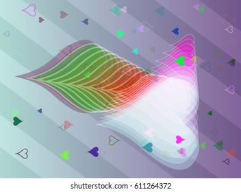 heart elements design