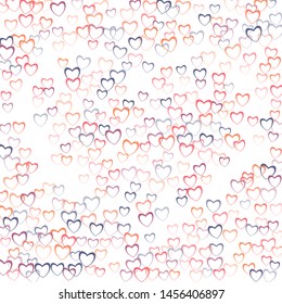 Heart elements which consists of isolated elements. Modern style with beautiful elements in heart elements. Can be used as print, wallpaper, cards, valentine cards, banner, background and etc.