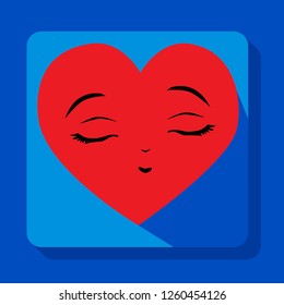 heart emotion badges