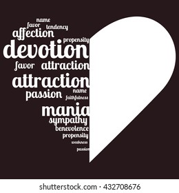 the heart expresses all the feelings of love