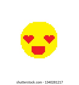 Heart face emoji 