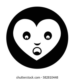 Heart Face Emotion Icon