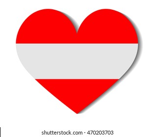 heart flag austria