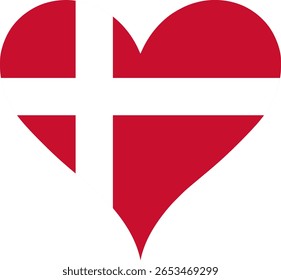 Bandeira do Coração Dinamarca, Bandeira do Coração Dinamarca
