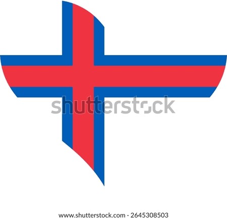 Heart Flag Faroe Islands, Heart Faroe Islands Flag
