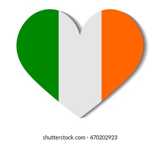 heart flag ireland