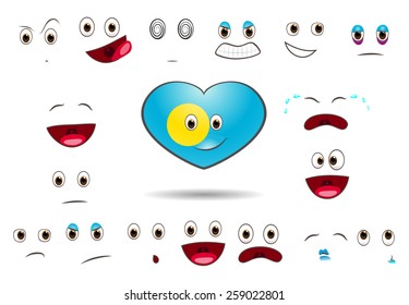 heart flag of islands