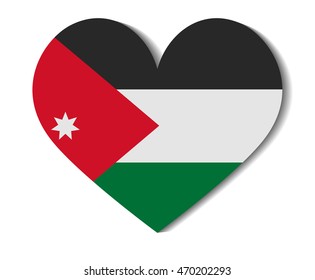 heart flag jordan