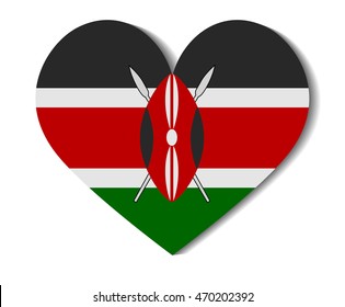 heart flag kenya