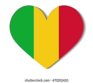 heart flag mali