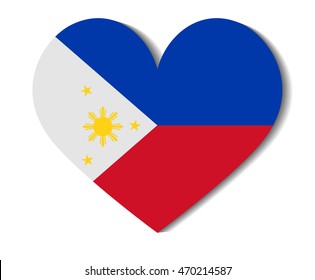 heart flag philippines