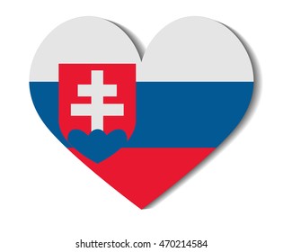 heart flag slovakia
