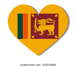 heart flag sri lanka