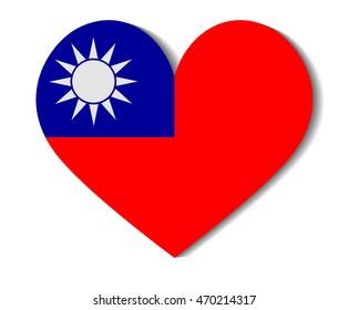 heart flag taiwan