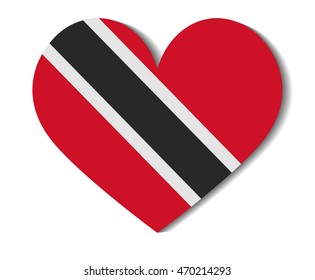 heart flag trinidad and tobago