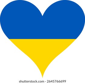 Heart Flag Ukraine, Heart Ukraine Flag