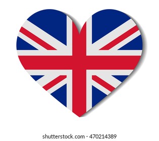 heart flag united kingdom