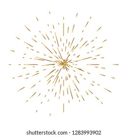 heart flame vector drawing sketch black and gold